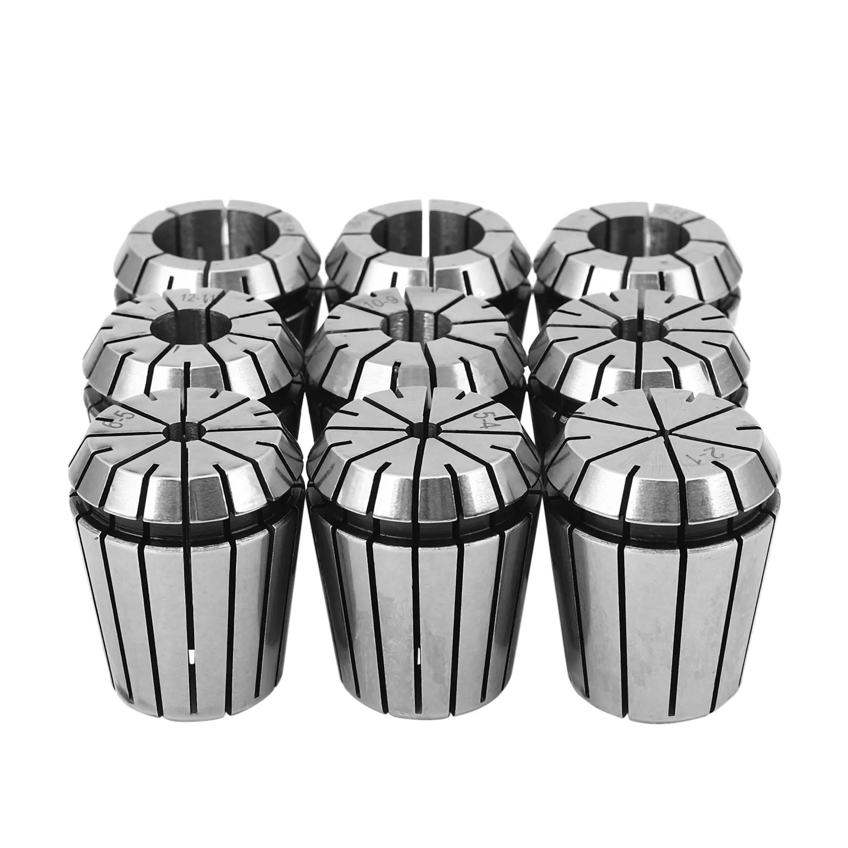 Limited Stock-FF 10Pcs ER32 Spring Collets Set 2/4/6/8/10/12/16/18/20Mm + MT3 ER32 Collet Chuck Morse Taper Holder