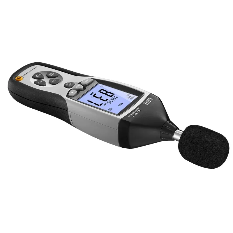 DT-8852 Range 30-130 DB Digital Sound Level Meter, USB Recorder with Data  Function