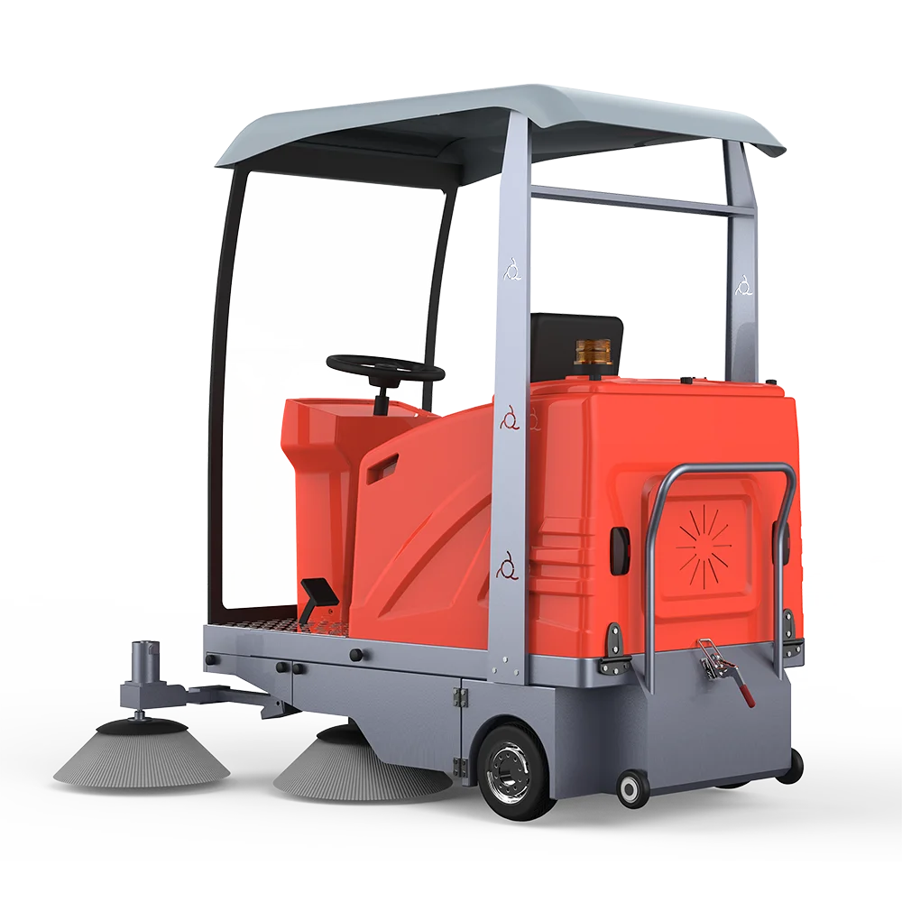 Высококачественный многофункциональный промышленный складский очиститель для пола, скрубберное оборудование, подметальная машина для езды