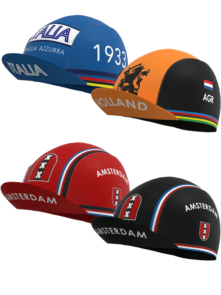 AliExpress NONE Retro 4 New Styles Models Men and Women Summer Cycling Hat Mountain Bike Classic Racing Bicycle Hat