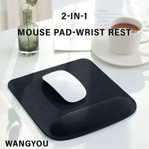 Mouse pad of EVA foam pulse, simple solid color, comfortable, thick sponge, game mouse, pc, keyboard, table, 210x230mm 10 Main Sales EVA rug - №3