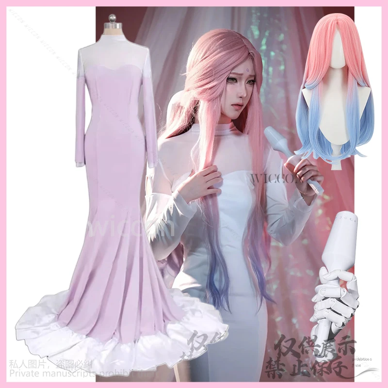 Anime Mizi R5 Alien Stage Cosplay Costume Ruler Of My Heart Dress Lolita Wigs For Woman Girls Cos Halloween Christmas Customized