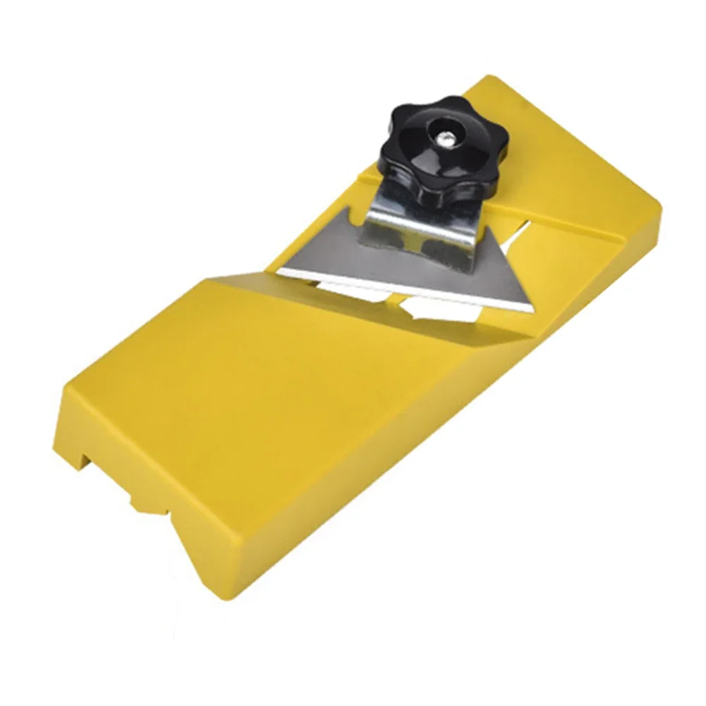 Plasterboard Chamfer Tool Double Slot Trimming Tool Woodworking Projects Accurate Cuts Reliable Woodworking Tool