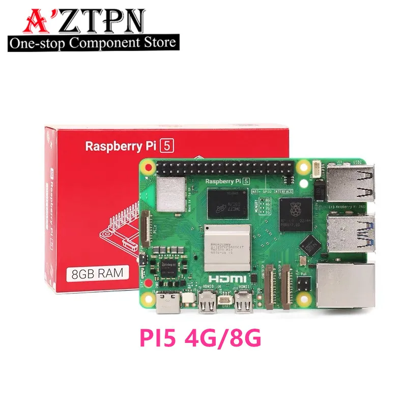 

Оригинальная макетная плата Arm Cortex-A76 5b для Raspberry Pi 5 Generation Suite 4G 8G