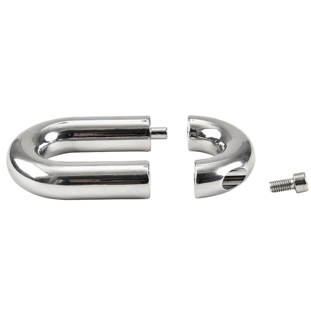 Male Heavy Ball Scrotum Stretcher Metal Penis Ring Bondage Cock Ring Delay Ejaculation Male Sex Toy Man - Image 4