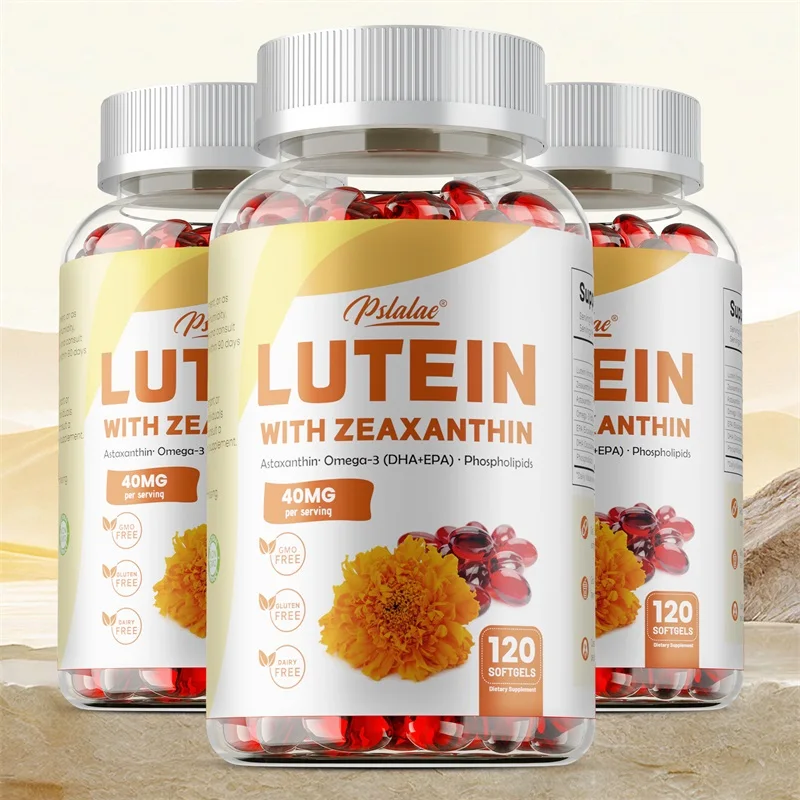 Lutein & Zeaxanthin - Anti-oxidation, Maintain Eye Health,  Supports Eye Strain, Dry Eyes, and Vision Health