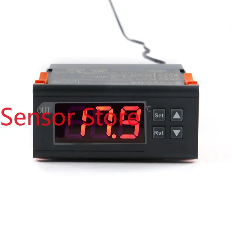 

5PCS DC12/24V AC220V Embedded Chassis Digital Thermostat Compressor Display Temperature Controller Switch