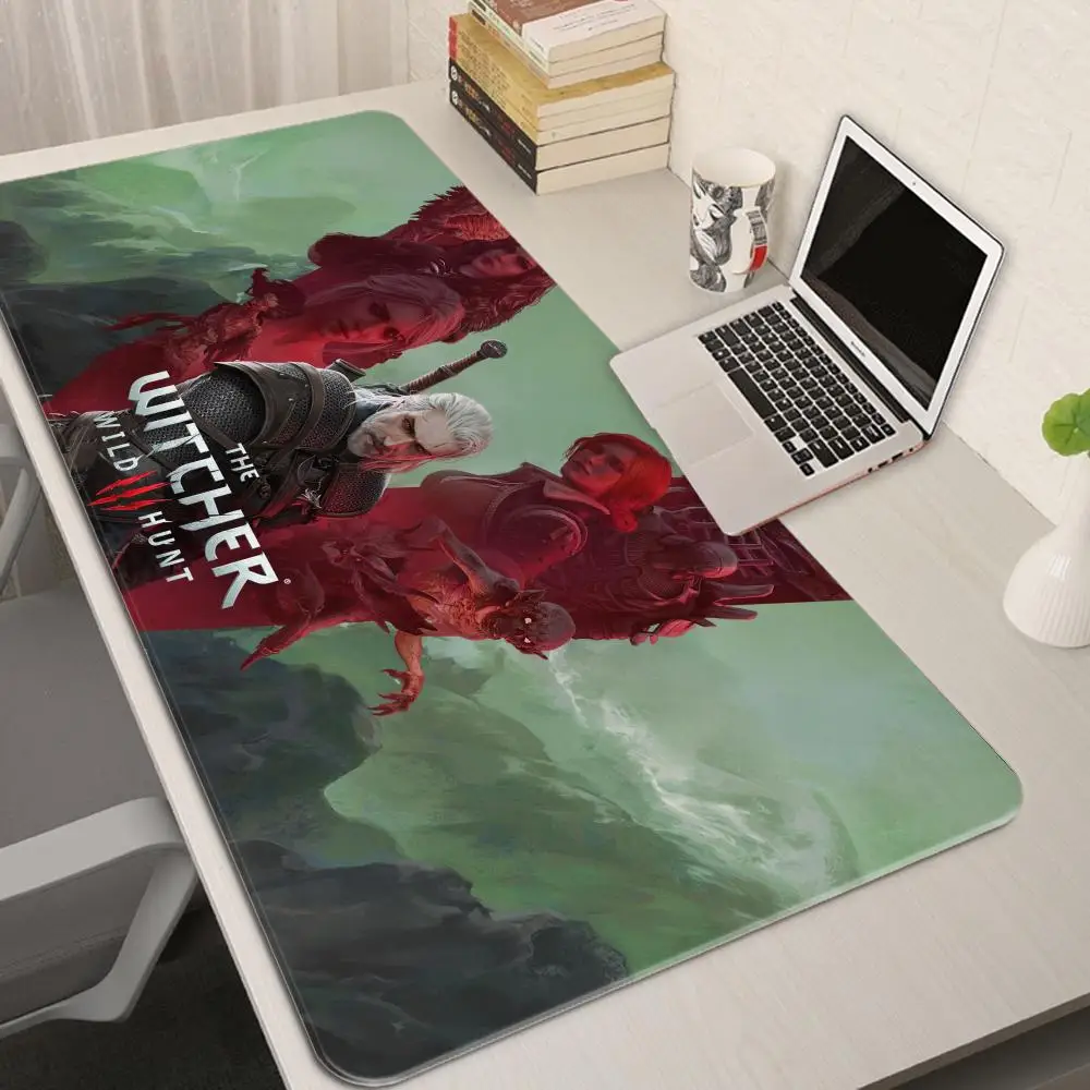 The W-Witcher Tv S-Show Mouse Pad Gaming Mouse Mats Computer Mousepad Company Big Desk Pad 80x40cm 800x400mm Large Gamer Mousepa