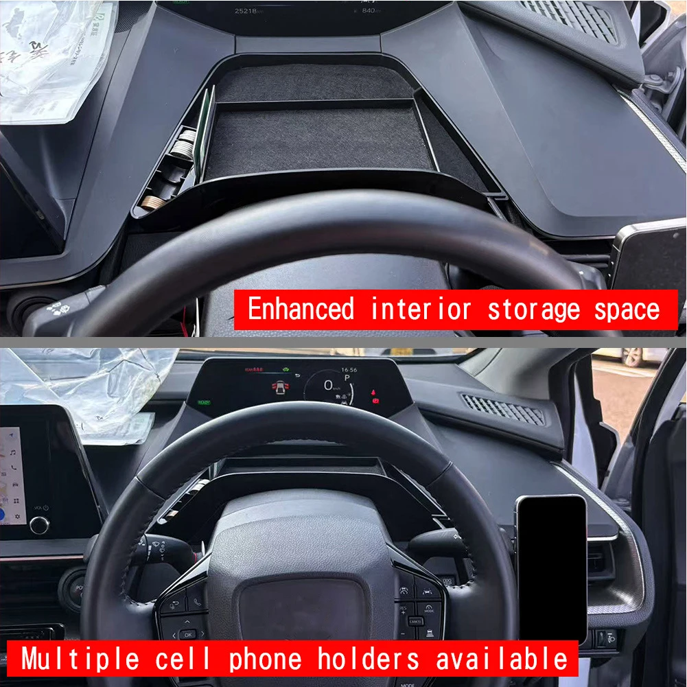 Vehicle Interior Enhancement Dashboard Storage Tray Dashboard Clutter Organizer Car Storage Custom Fit Accessory