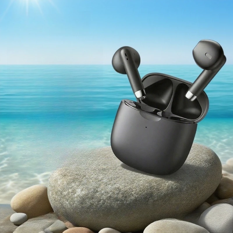 سماعات بلوتوث لاسلكية شبه داخل الأذن رياضية للجري وتقليل الضوضاء وعمر بطارية طويل #6