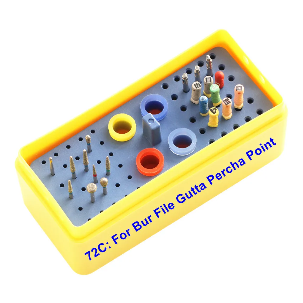 

Стоматологическое оборудование, держатель с 72 отверстиями, блок для алмазных боров, эндодонтические файлы, развертка, автоклавируемый комплект Gutta, товары для стоматологов