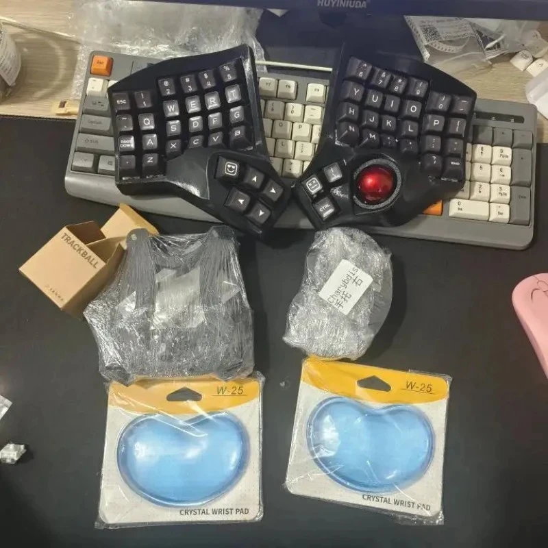 

Hot Sales Charybdis MK2 Keyboard Kit Custom Wireless/Wired Bluetooth Hotswap Split Mechanical Keyboard MX Switch Teclado Gift