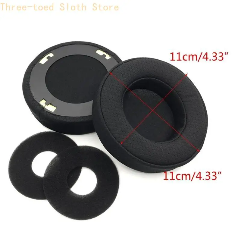 Universal Kopfhörer Ohrpolster Kissen für Q701 K601 K701 K702 K612PRO Kopfhörer mit Schnalle Ohr Kissen E74A – Detail 6