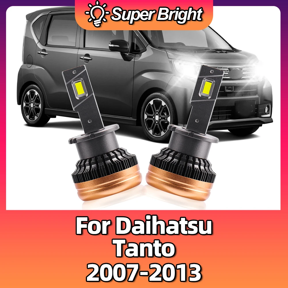 

28000LM LED Headlights D4S 90W Bulb Car Light Auto 6000K Replacement Lamps For Daihatsu Tanto 2007 2008 2009 2010 2011 2012 2013