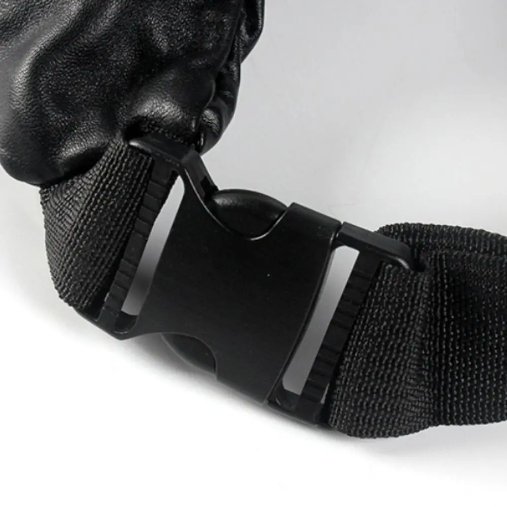 

Large Capacity Men's Waist Bag Multifunctional Adjustable Casual Fanny Bag Leather Quick Release Travel Chest Bag Men