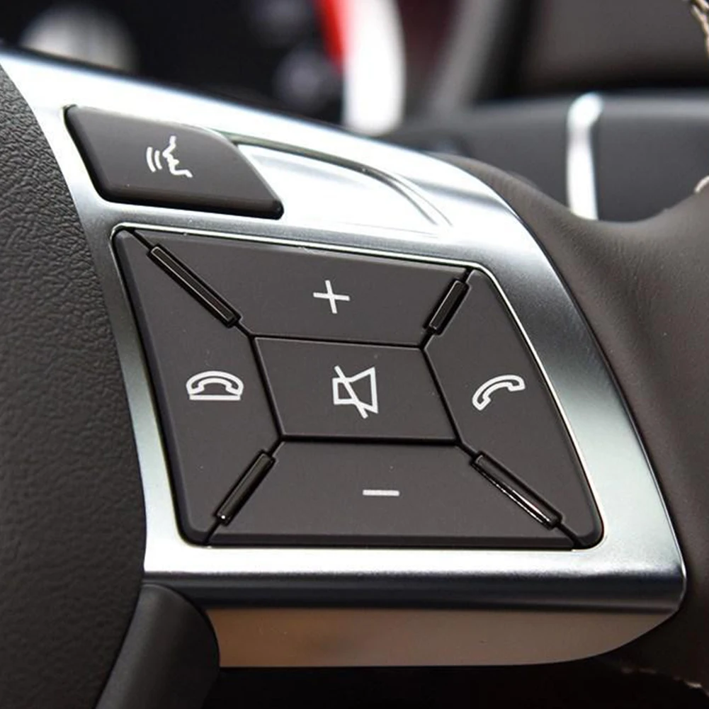 

Steering Wheel Push Switch 1669052800 Steering Wheel Multifunction Key Hard-wearing for Mercedes Benz G W166 2013-2018