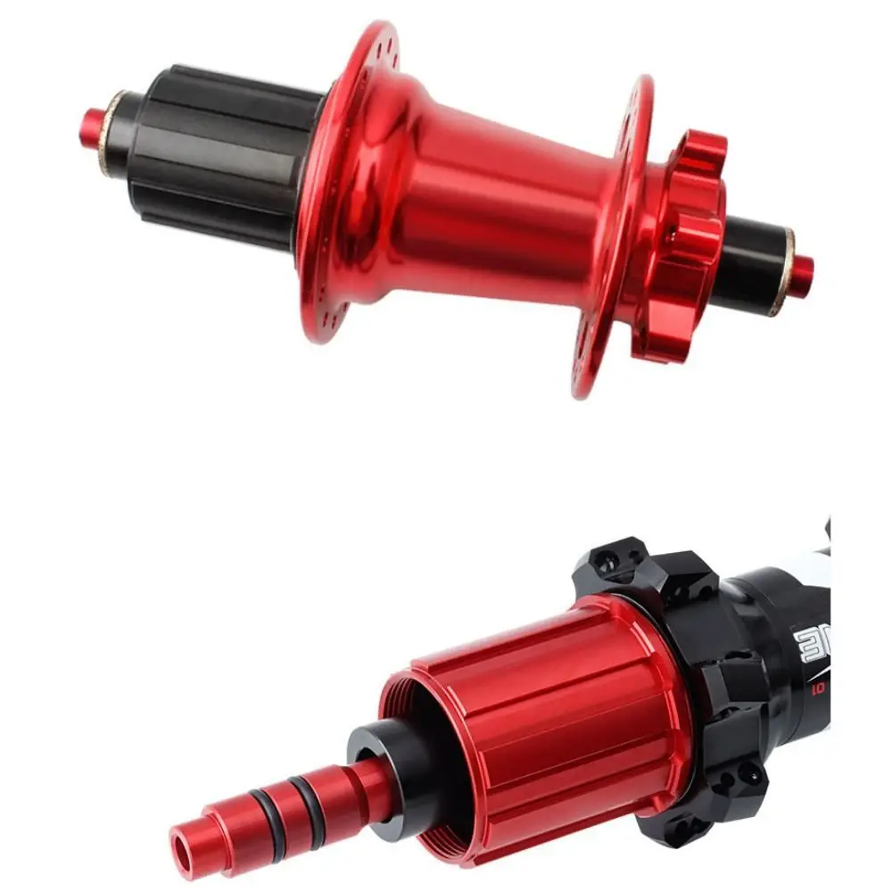 

12/15 To 9 Bike Barrel Shaft Hub Aluminum Alloy Straight Tubular Conversion Shaft 12/15 To 9 Barrel Axis Conversion Rod