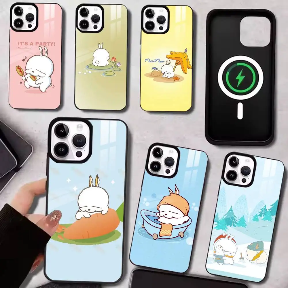 

Healing-style M-mashiMaro Phone Case For iPhone15,16,17,14,13,12,11 Plus,Pro Magnetic For Wireless Charging