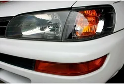 Turn signal Car Front Corner Lamp Lights Lens Black Signal Lamp Headlight For Toyota Corolla AE100 E100 AE101 1993 1994 -1997