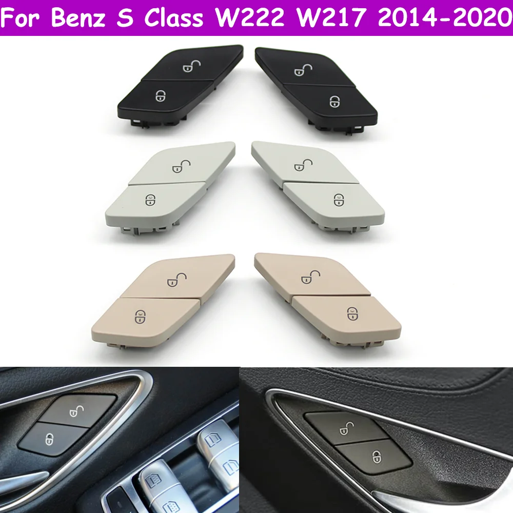 

W222 W217 Car Front Left Right Door Lock Unlock Switch Button For Mercedes Benz S Class 2014-2020 S300 S320 S350 2229057507