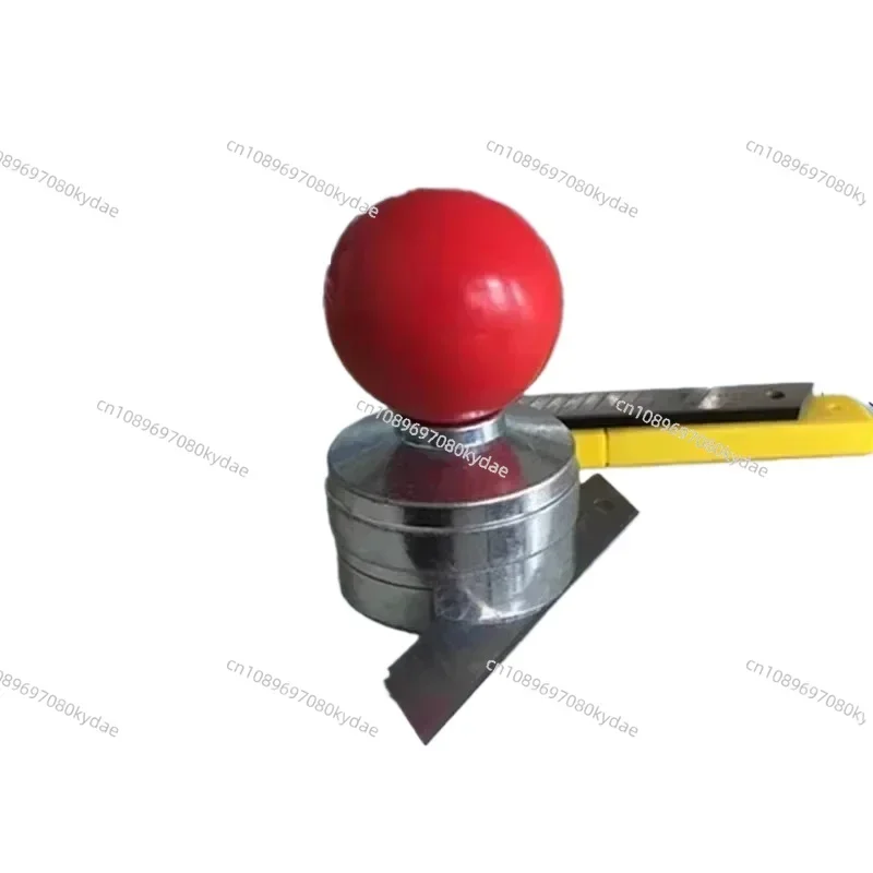 

Multi Functional Manual Film Trimming Knife, PVC Vacuum Molding Cabinet Door Panel Spherical Scraper
