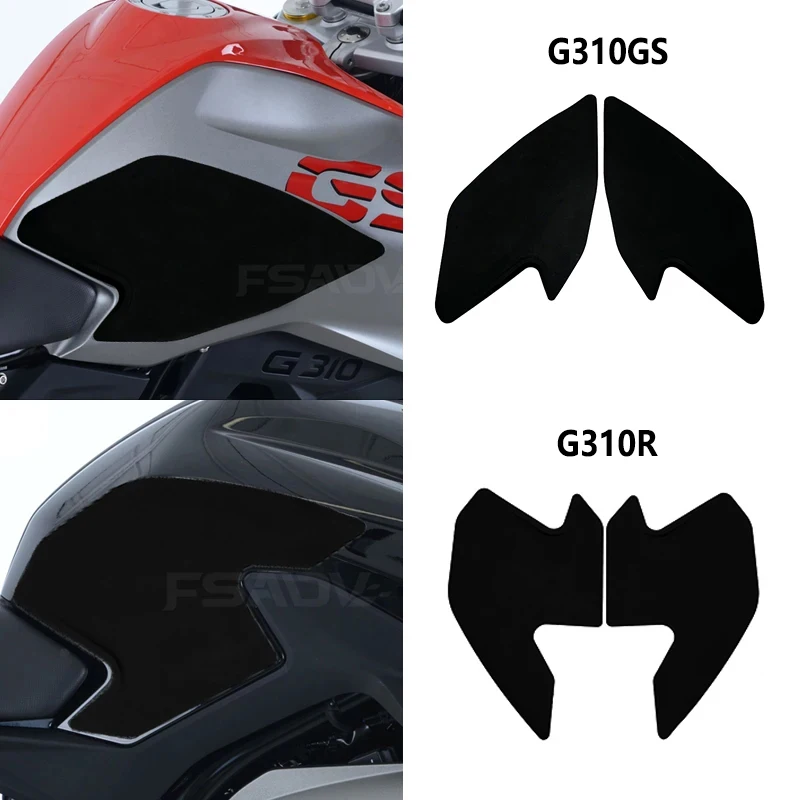 

G310GS G310R Tank Pad Protector Sticker For BMW G 310GS G 310R G310 R/GS 2018-2023 2022 Decal Gas Knee Grip Tank Traction Pad