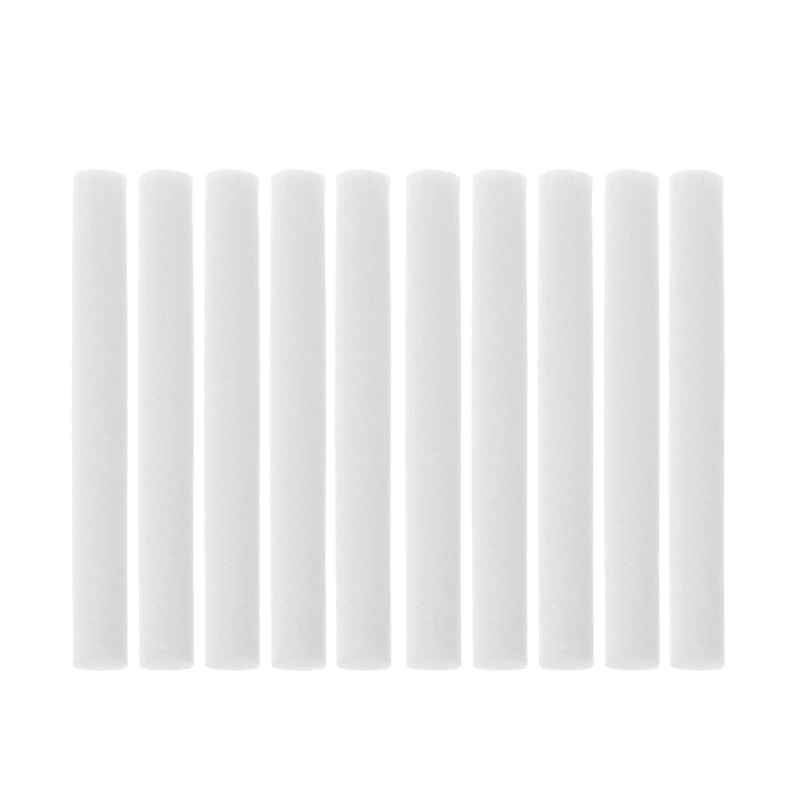 10 Pieces 8mmx64mmHumidifiers Filters Cotton Swab Refill Sticks Replacement Humidifier Aroma Diffuser Accessories