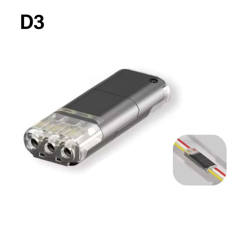 Waterdichte Elektrische Connector 1/2/3 Pin voor Auto's - Strip Terminal Verzegeld en Stofdicht Auto Kabel VerbindingConnector 1 Pin Auto Terminal 2 Pin Waterdicht Connector 3 Pin Verzegeld Strip