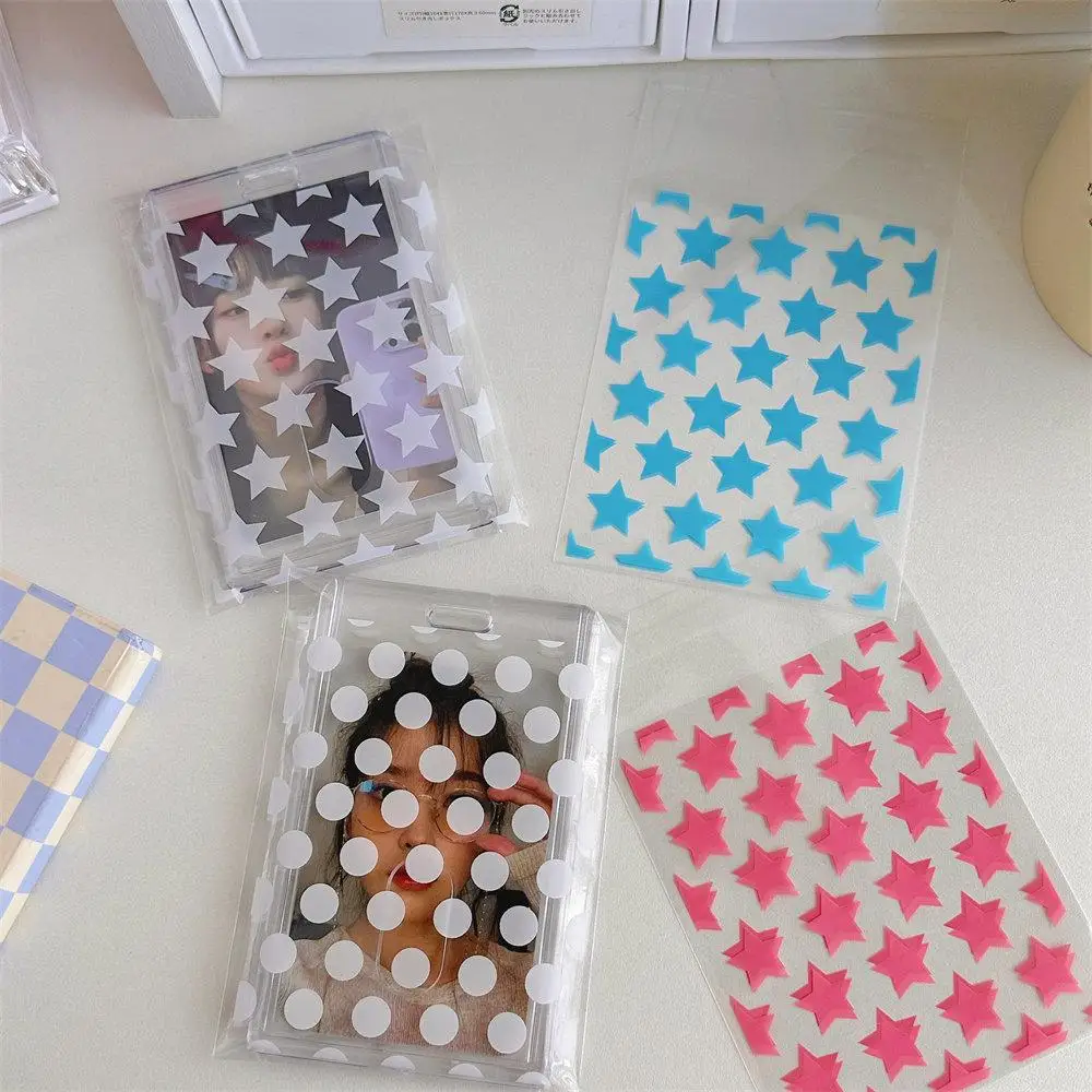 50pcs Idol Card Sleeves Sweet Ballet Bow Holder For Photo Postcards Top Load Films Photocard Game Cards Protector Card Cover Hot image 5