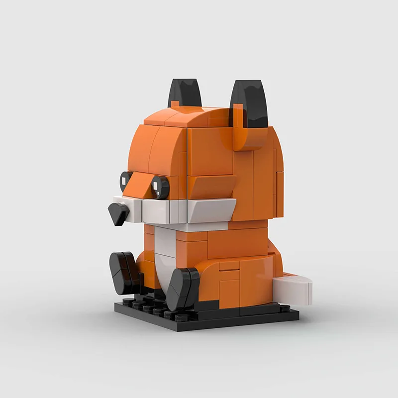 

Совместимые с Lego конструкторы: маленькая модель лисы, развивающая сборная игрушка для детей