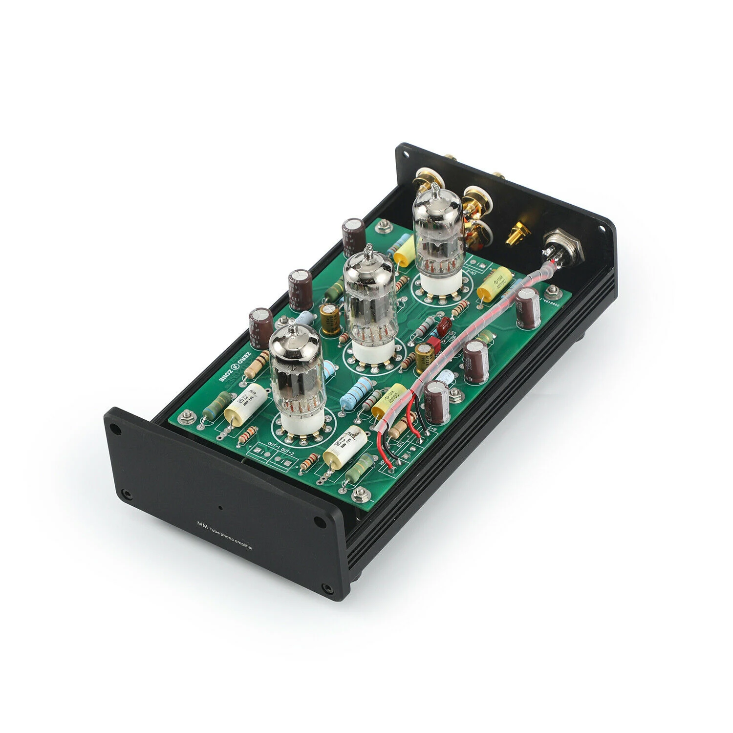 SUQIYA-EAR834 HIFI RIAA MM (Moving Magnet) Phono Amplifier ECC83 12AX7 Tube Stereo Split Phono Amplifier