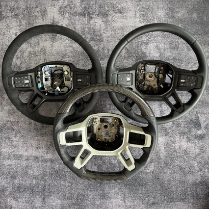 For Land Sport models, steering wheel modification and upgrade to LED carbon fiber SUV