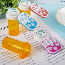 Pill Case Storage Plastic Pill Box WithTimer Weekly Pillbox Medication Organizer Alarm Cases Mini Portable Reminder Drug Box