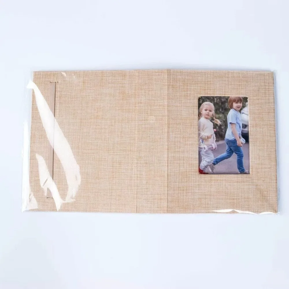 New 6 Inch 52 Pockets Photo Album Large Capacity Laminated Slip-in Picture Albums Insert Pocket Scrapbook Album Photo Collection