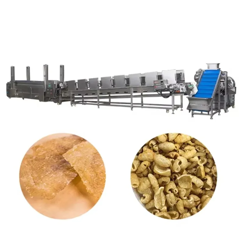Máquina para Freír Chicharrón de Cerdo, Personalizada por FOODLINE, para Freír Piel de Cerdo