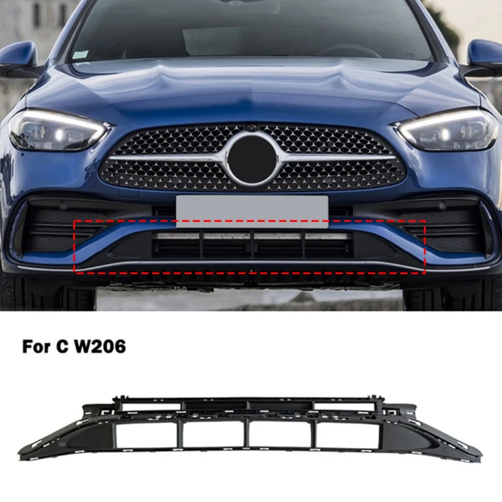 

Front bumper lower grille For Mercedes Benz C-Class W206 2022-2023