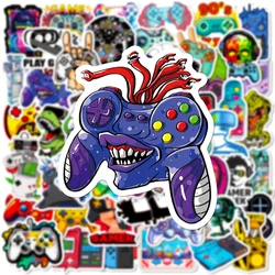 10/30/50pcs Video Game Gamepad Graffiti Stickers for Kids Cool DIY Scrapbook Phone Laptop Car Skateboard Waterproof Sticker Pack