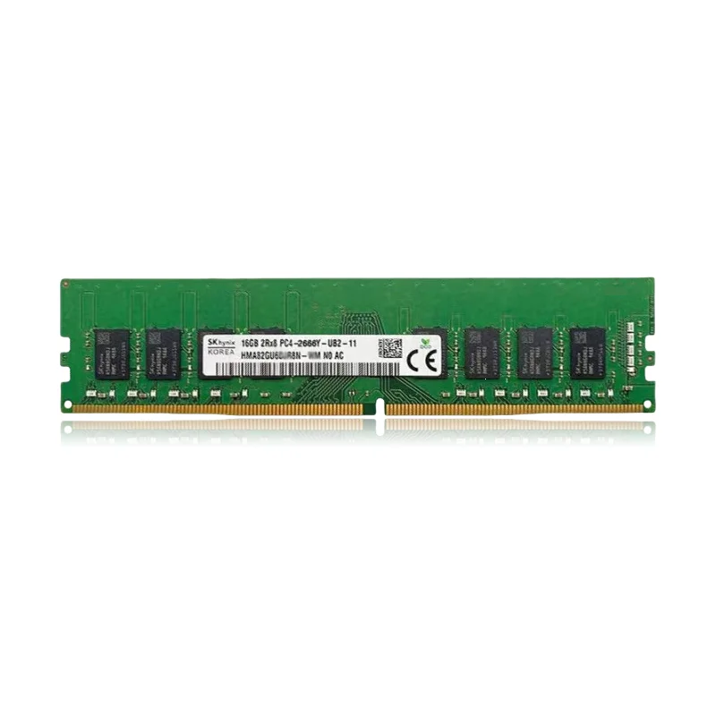 

16 ГБ DDR4 PC4-21300U 2666 МГц 288PIN UDIMM 1,2 В CL19 2Rx8 Модуль оперативной памяти для настольных ПК