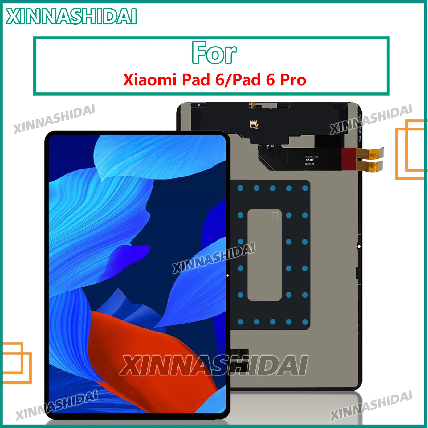 

ЖК-дисплей для планшета Xiaomi Pad 6 23043RP34C 23046RP50C, дигитайзер сенсорного экрана для Xiaomi Pad 6 Pro, замена дисплея