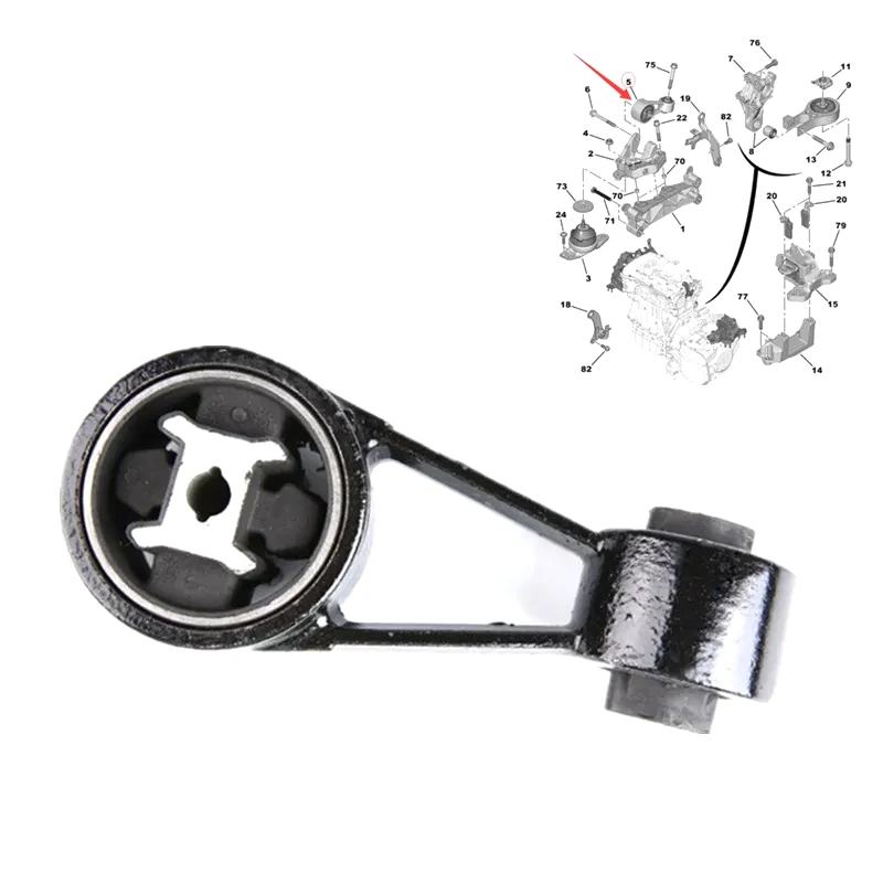 1806A9 180669 1806J9 for Peugeot 407 508 807 Citroen C5 C6 C8 2.0 displacement engine anti-torsion connecting rod upper bracket