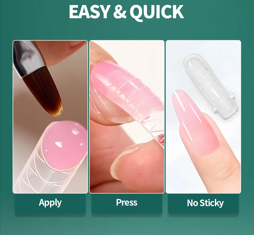 Nailpop Bunte Dual-Form-Nagelformen, 75/288/360 Stück, mehrere Formen für Gelverlängerungen, wiederverwendbar, für den professionellen und privaten Gebrauch – Detail 23