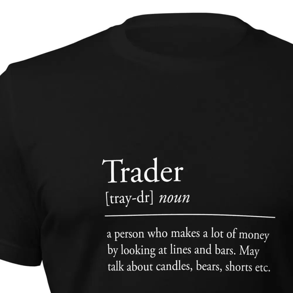 

Футболка Trader Definition для акций и Crypto Lover