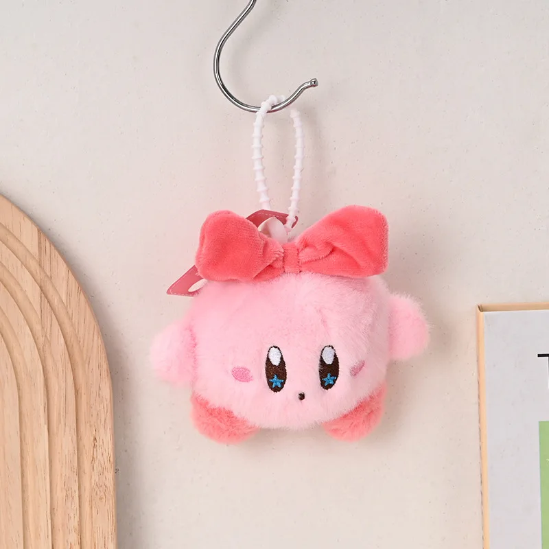 新しいかわいいスターカービィぬいぐるみペンダントアニメ漫画バックパックおもちゃぬいぐるみぬいぐるみ小さなギフトペンダント人形通学キーホルダーギフト