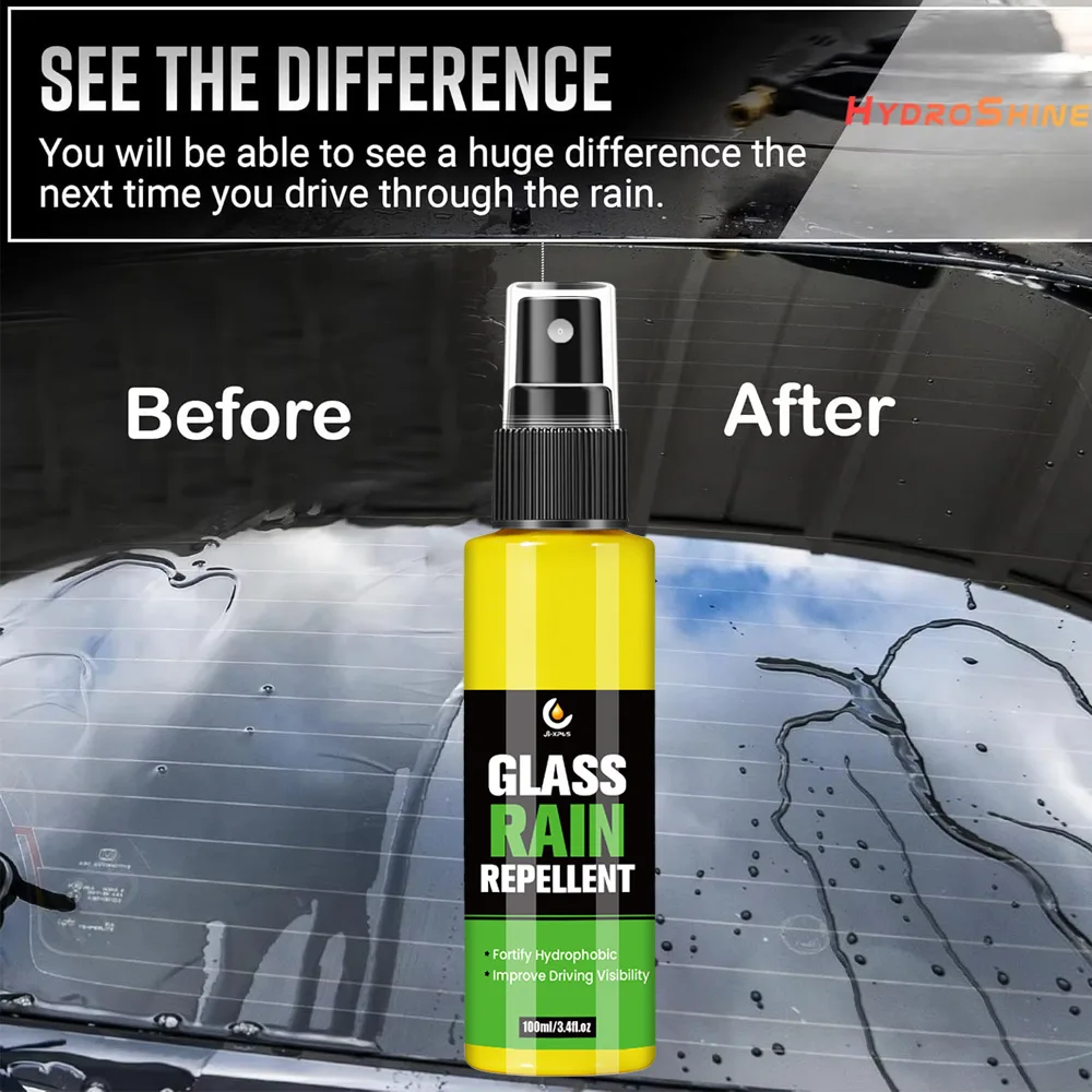 Car Water Repellent Spray Anti Rain Coating For Glass Fortify Hydrophobic Repellent Helmet Rainproof Agent YT139