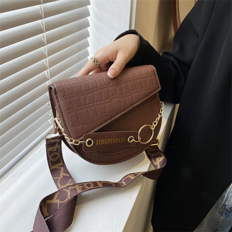 Fashion And Versatile Crossbody Bag Women's New PU Leather Small Bag Shopping Coin Purse Daily Shoulder Small Bag