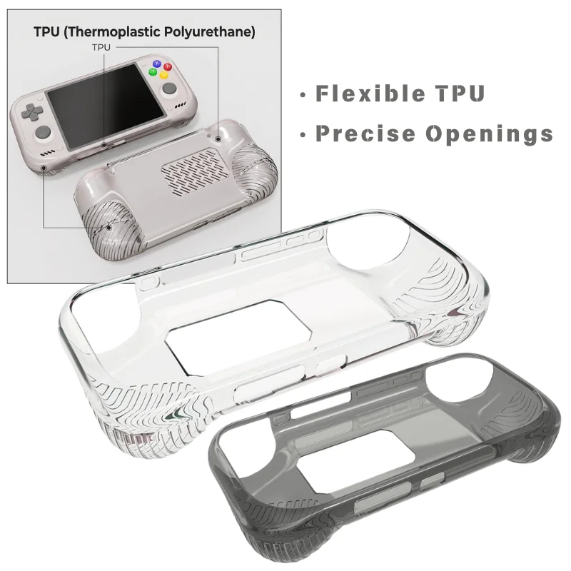 TPU Clear Protective Case for Retroid Pocket NOVA Anti Drop Scratch Resistant Protective Shell Cover Soft TPU Protector Case