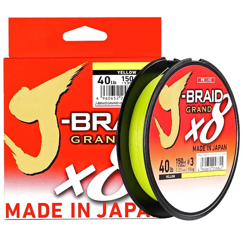 

100% Original DAIWAPE J-BRAID GRAND 8 Strands PE braided line 8X fishing line 300m jbraid made in japan