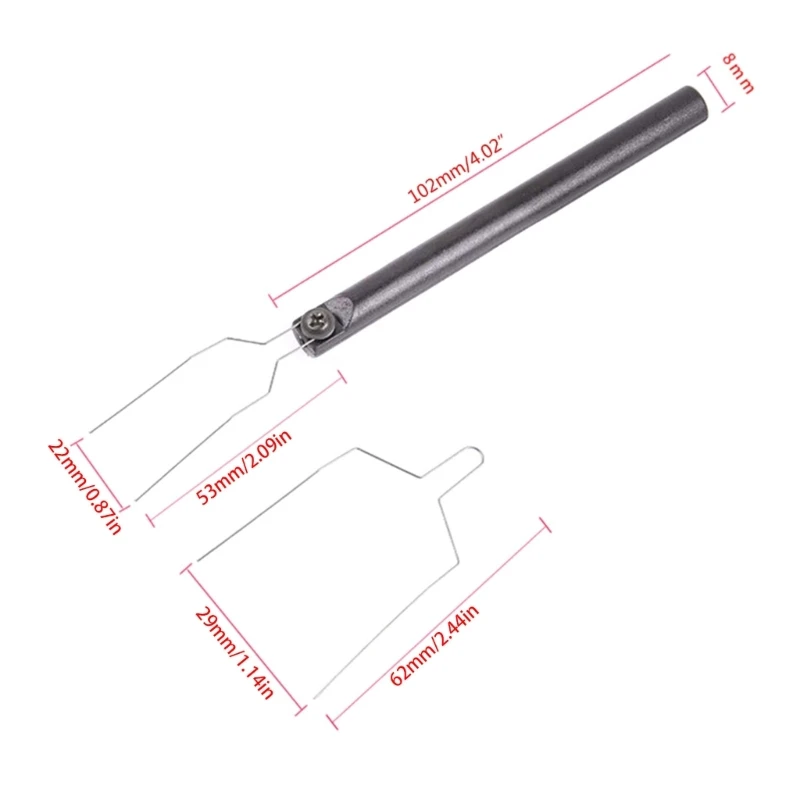 Extracteur puces IC à 2 griffes, outil efficace, saisit enlève les petites pièces, parfait pour l'outil réparation