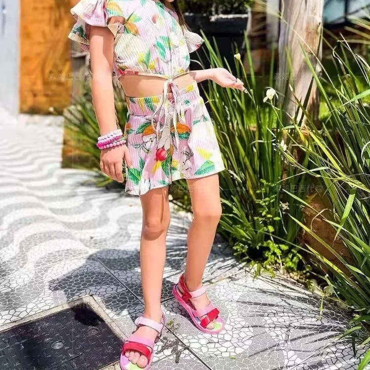 ميليسا الصيف الساخن بيع الموسم الصنادل المسطحة جيلي للفتيات طالب الأحذية المتوسطة والكبيرة الأطفال أحذية الطفل الراحة #1