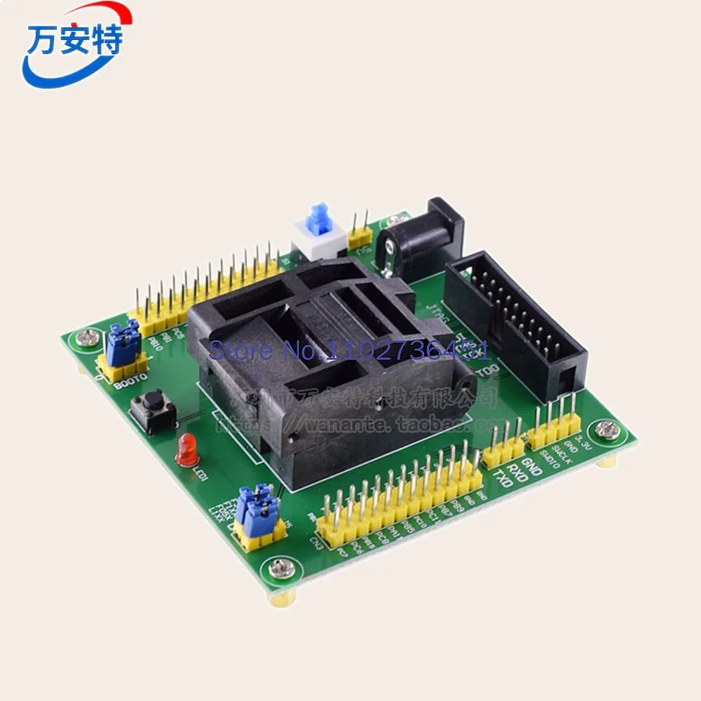 QFP48 Programming Adapter Test Seat STM32 Chip Burner Downloader IC Programming Tool